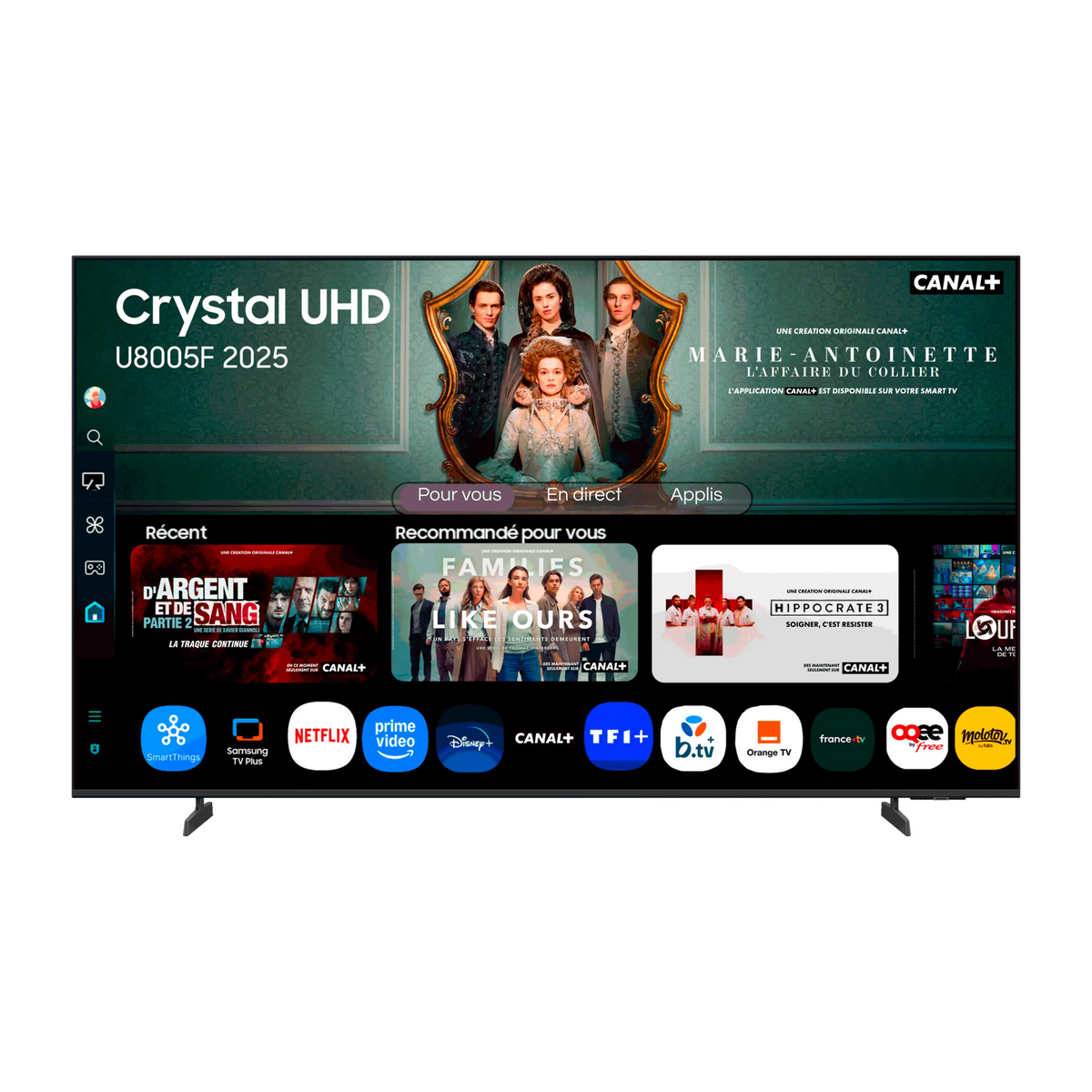 Samsung TU55U8005FU 55" LED 4K UHD Smart TV