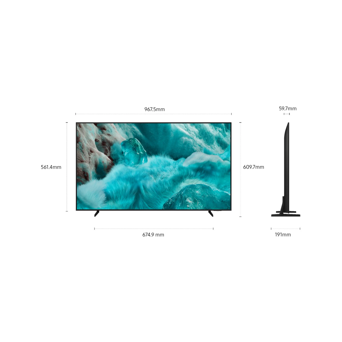 Samsung TQ43Q7FAAU 43" QLED 4K UHD Smart TV
