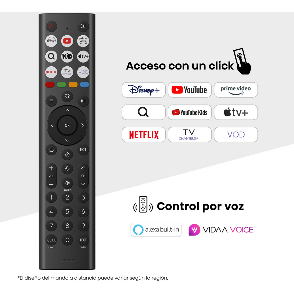 TV QLED 100" - Hisense 100E7Q PRO
