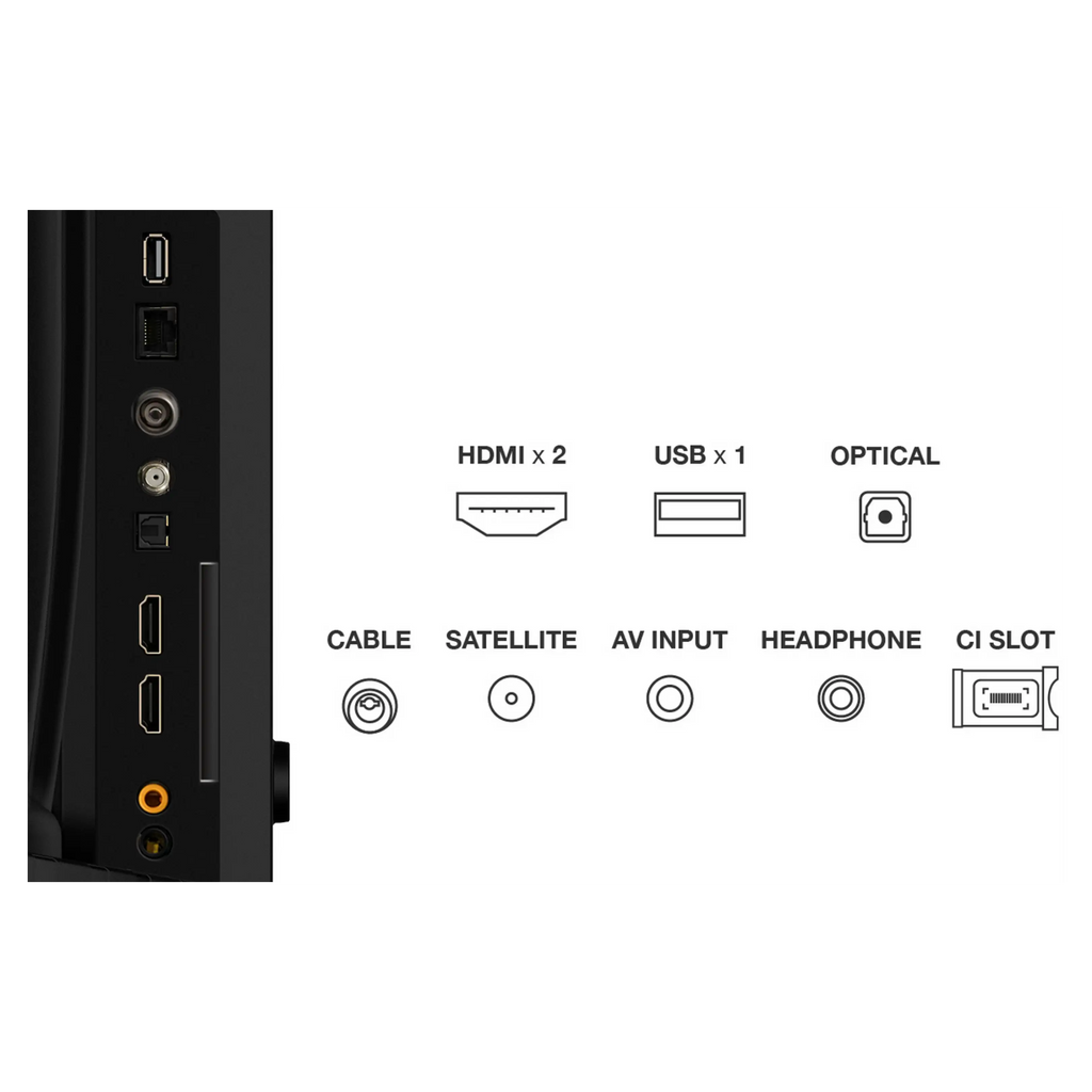 TV QLED 32" - TCL 32S5K, Full-HD