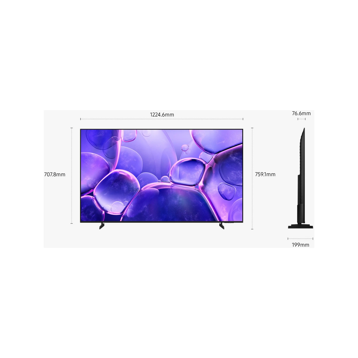 Samsung TU55U8005FU 55" LED 4K UHD Smart TV