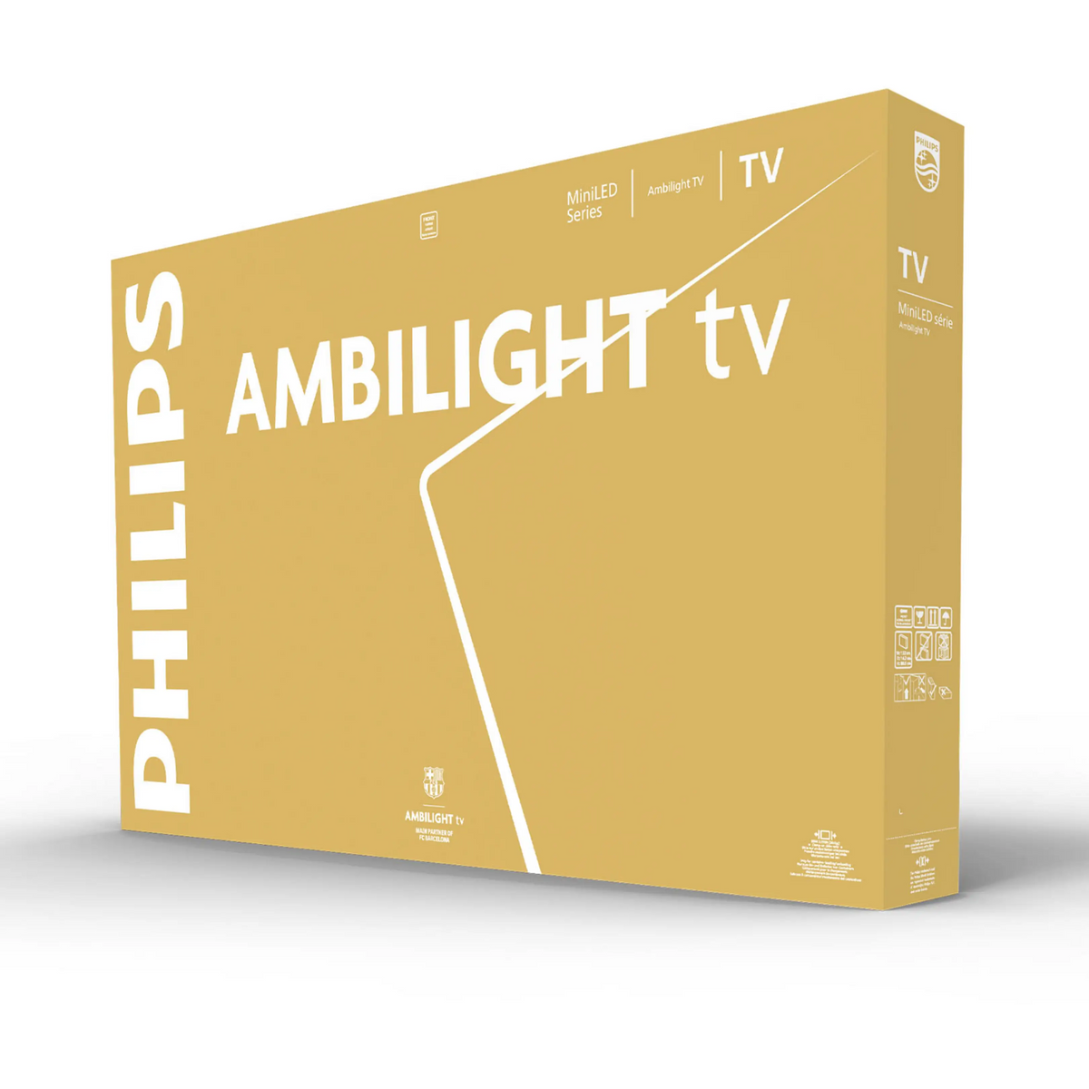 TV Mini LED 75" - Philips Ambilight TV 75