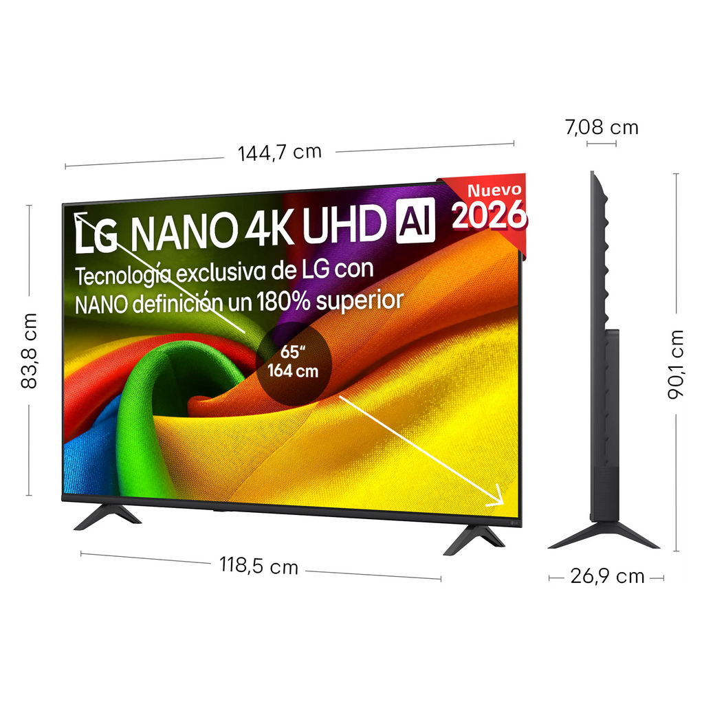 TV LED 65" - LG 65NU850B6LA (UHD 4K)