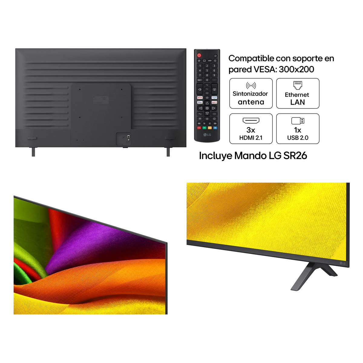 TV LED 43" - LG 43NU850B6LA