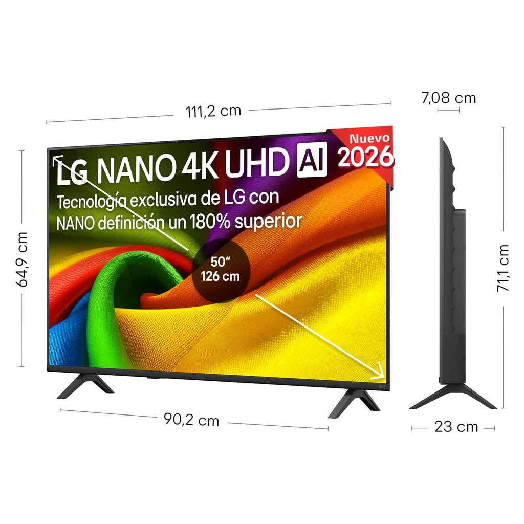 TV LED 50" - LG 50NU850B6LA