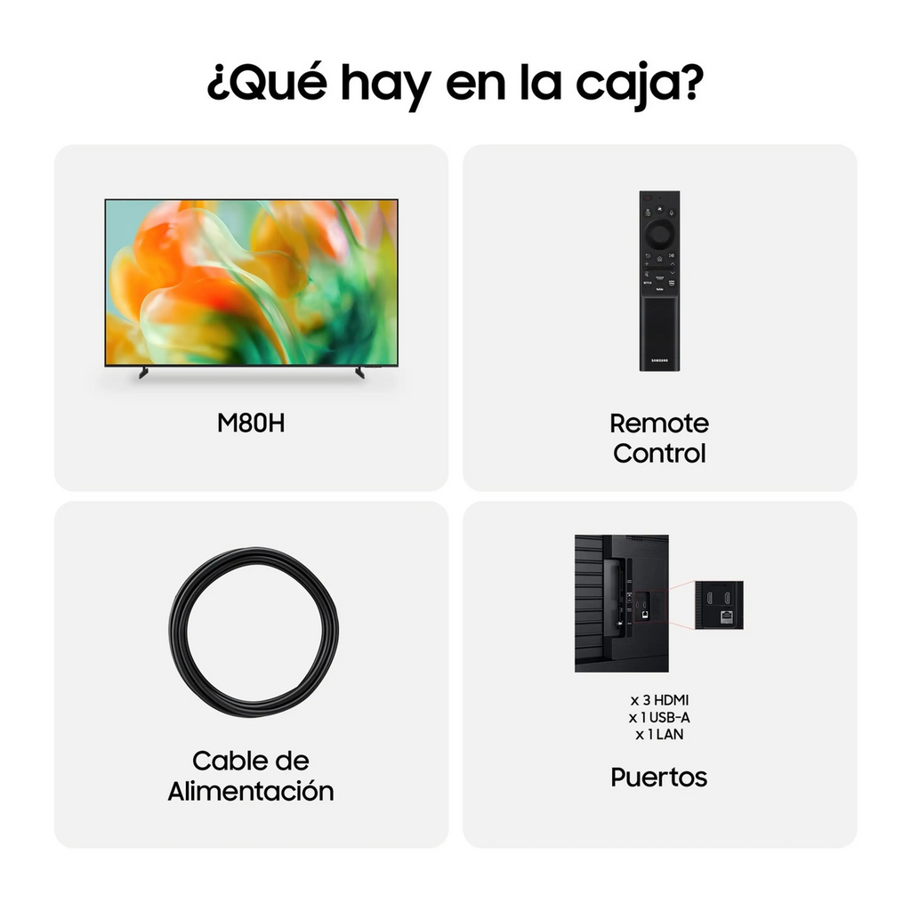 Samsung TU65M80HAUXXC 65" Mini LED 4K Smart TV