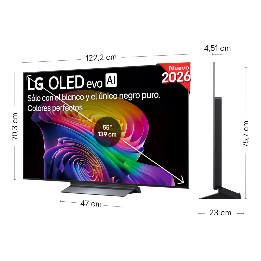 LG OLED evo OLED55C65LA 55" 4K UHD Smart TV