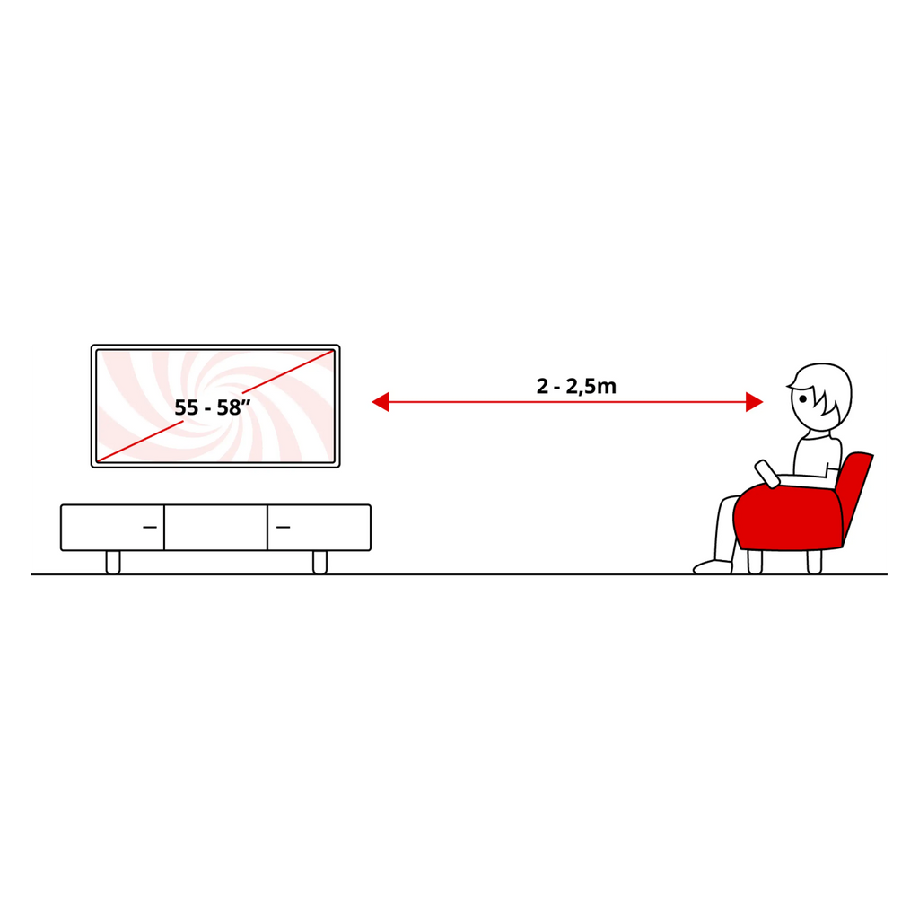 TV QD-Mini LED 55" - TCL 55C6K PRO