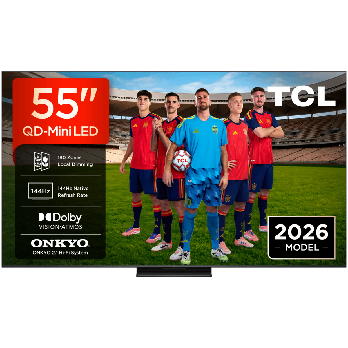 TV QD-Mini LED 55" - TCL 55C6K PRO