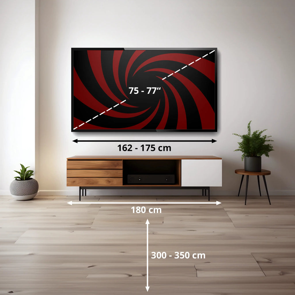 TV QD-Mini LED 75" - TCL 75C6K PRO