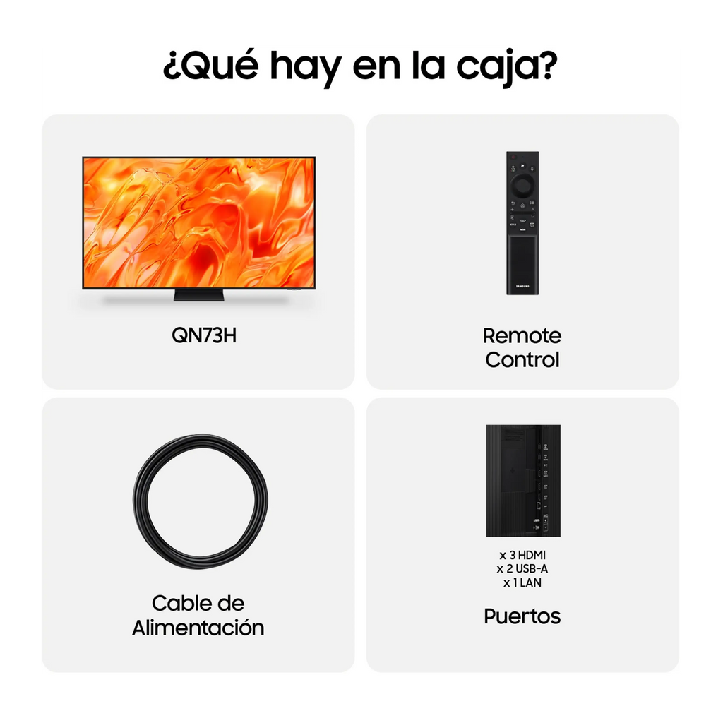 Samsung TQ75QN73HAUXXC 75" Neo QLED 4K Smart TV