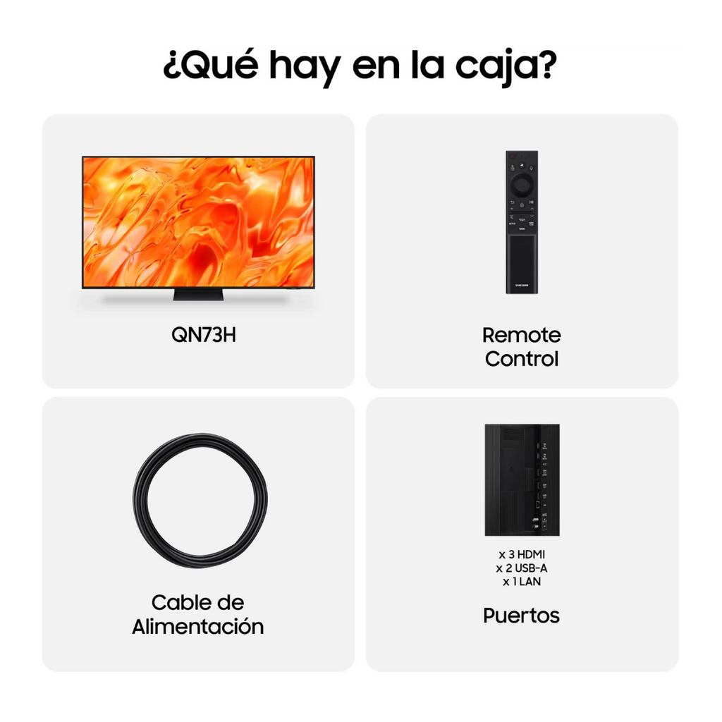 Samsung Neo QLED 65" QN73H 4K Smart TV