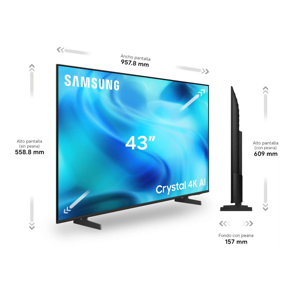 TV LED 43" - Samsung TU43U8075HU