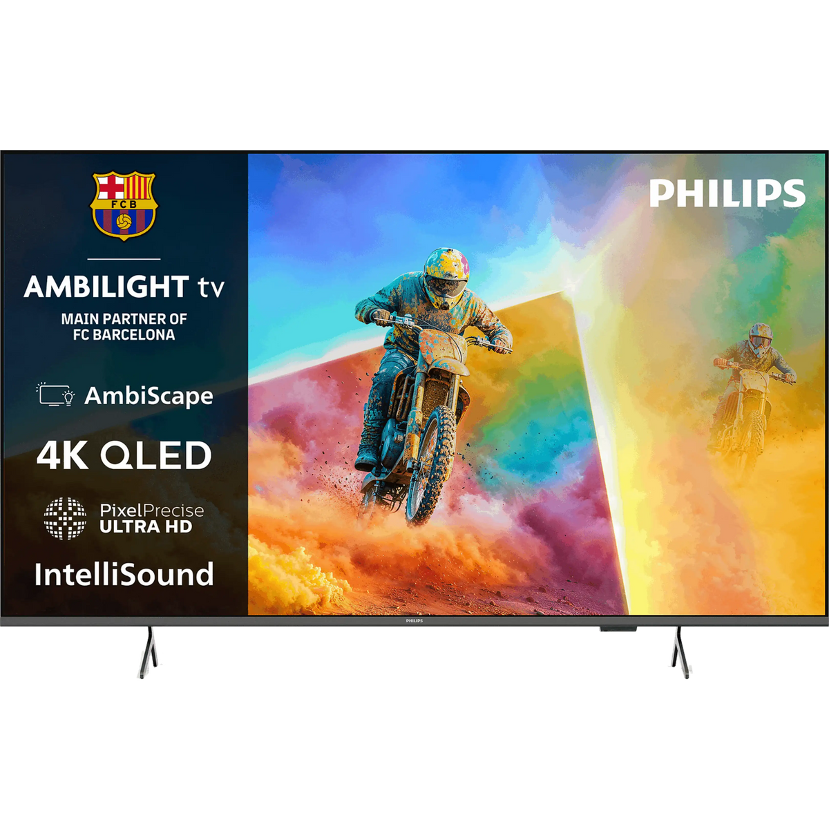 TV QLED 65" - Philips 65PQS8501/12, UHD 4K